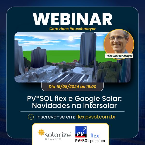 webinar pvsol flex google solar intersolar desconto